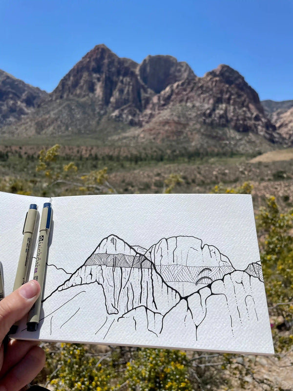 Mountain T-Shirt Limited Edition Artist Series Women's